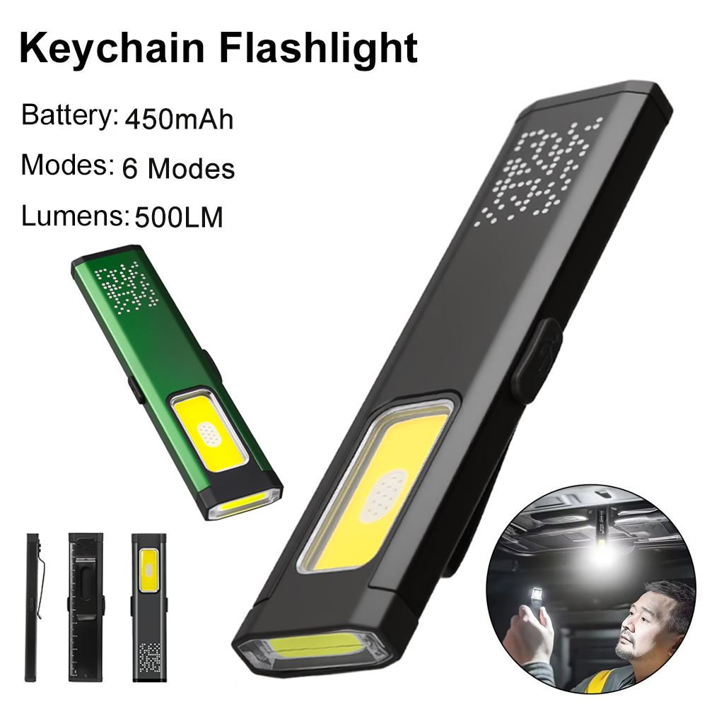 Outdoor Lighting Beacon - Mini Portable Rechargeable LED Torch Light,