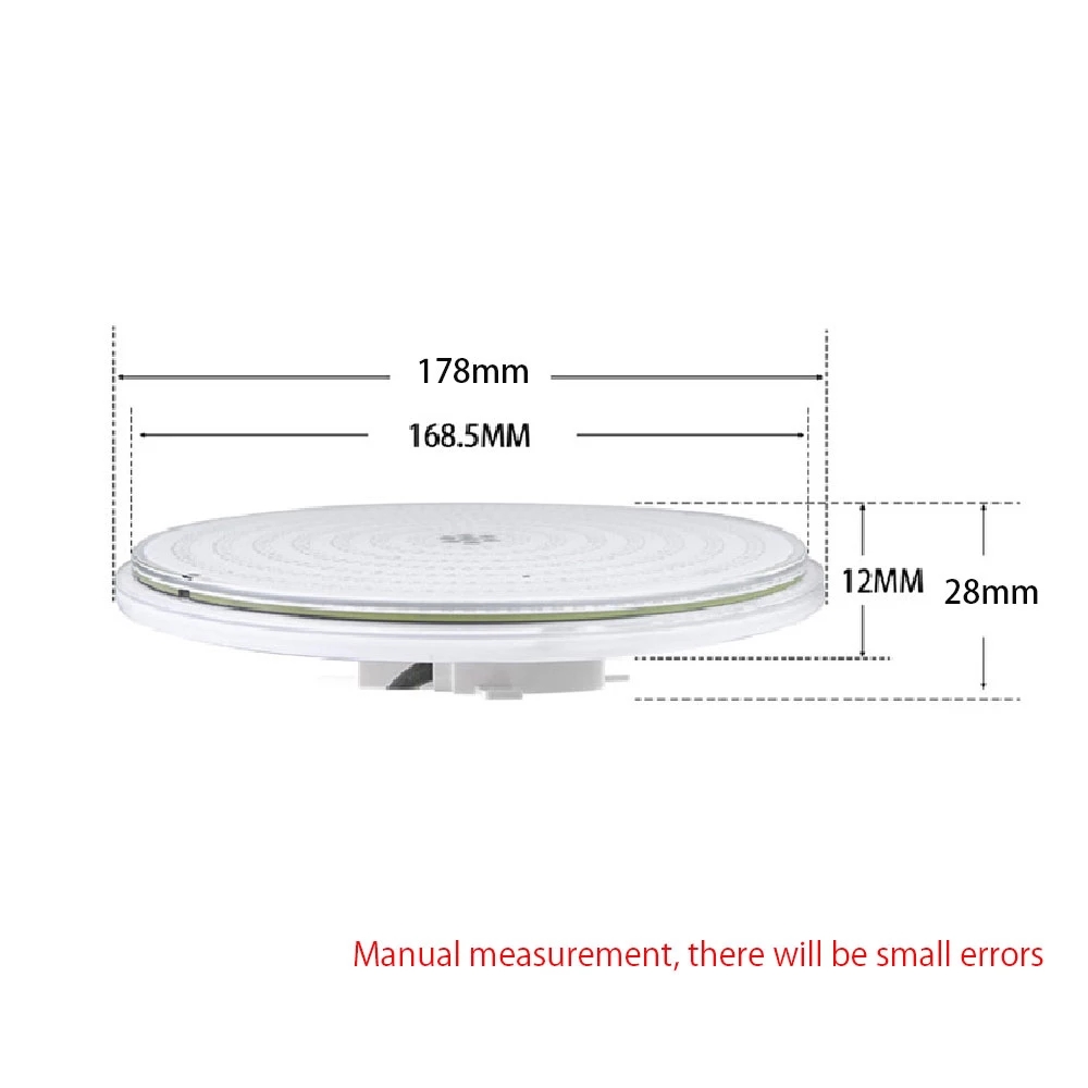 Pond Light Submersible - 25W RGB LED Swimming Pool Light