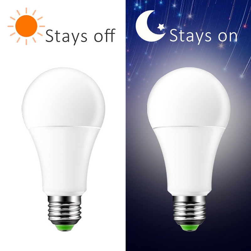 Dusk To Dawn Bulb - IP44 LED Light Sensor Bulb E27