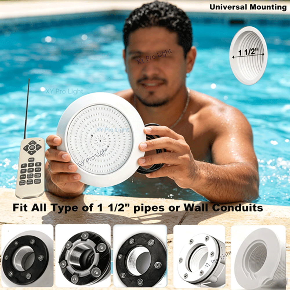 Pond Light Submersible - 25W RGB LED Swimming Pool Light