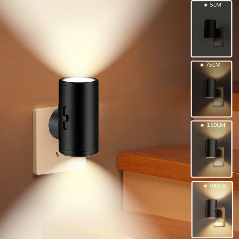 Dusk To Dawn Bulb - Dimmable LED Night Light Plug Into