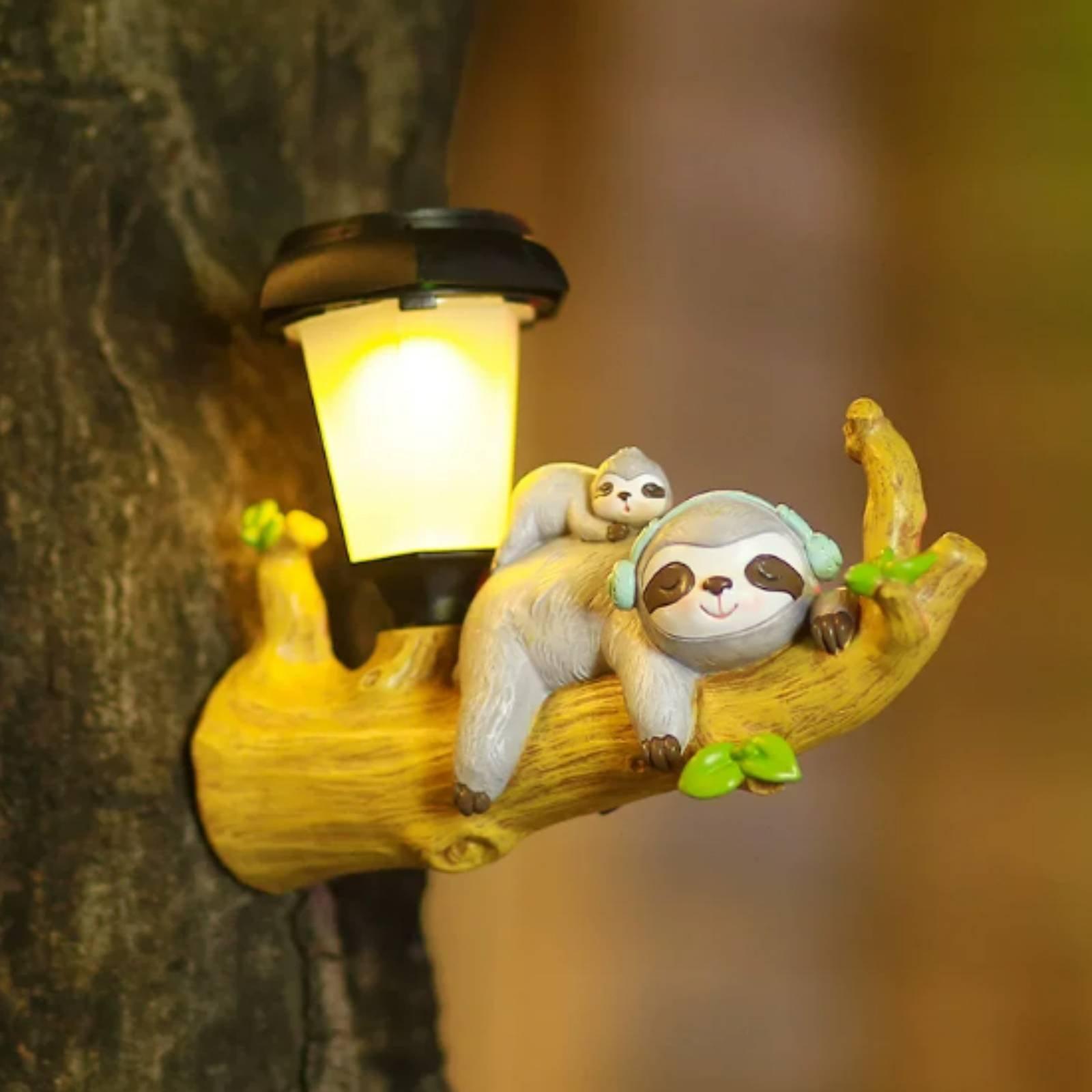 Outdoor Lighting Patio - Resin Solar Outdoor Hanging Light Animal