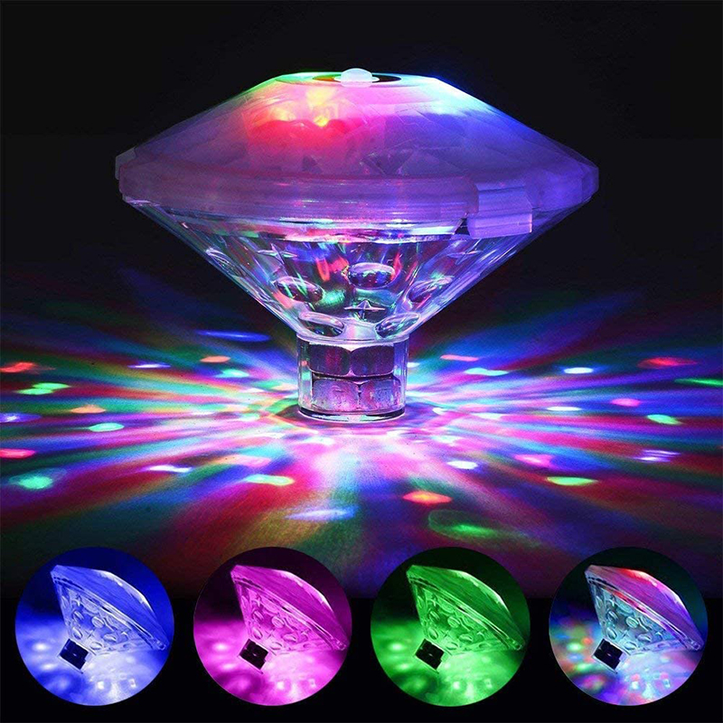Pond Light Submersible - Floating Underwater Light RGB Submersible LED