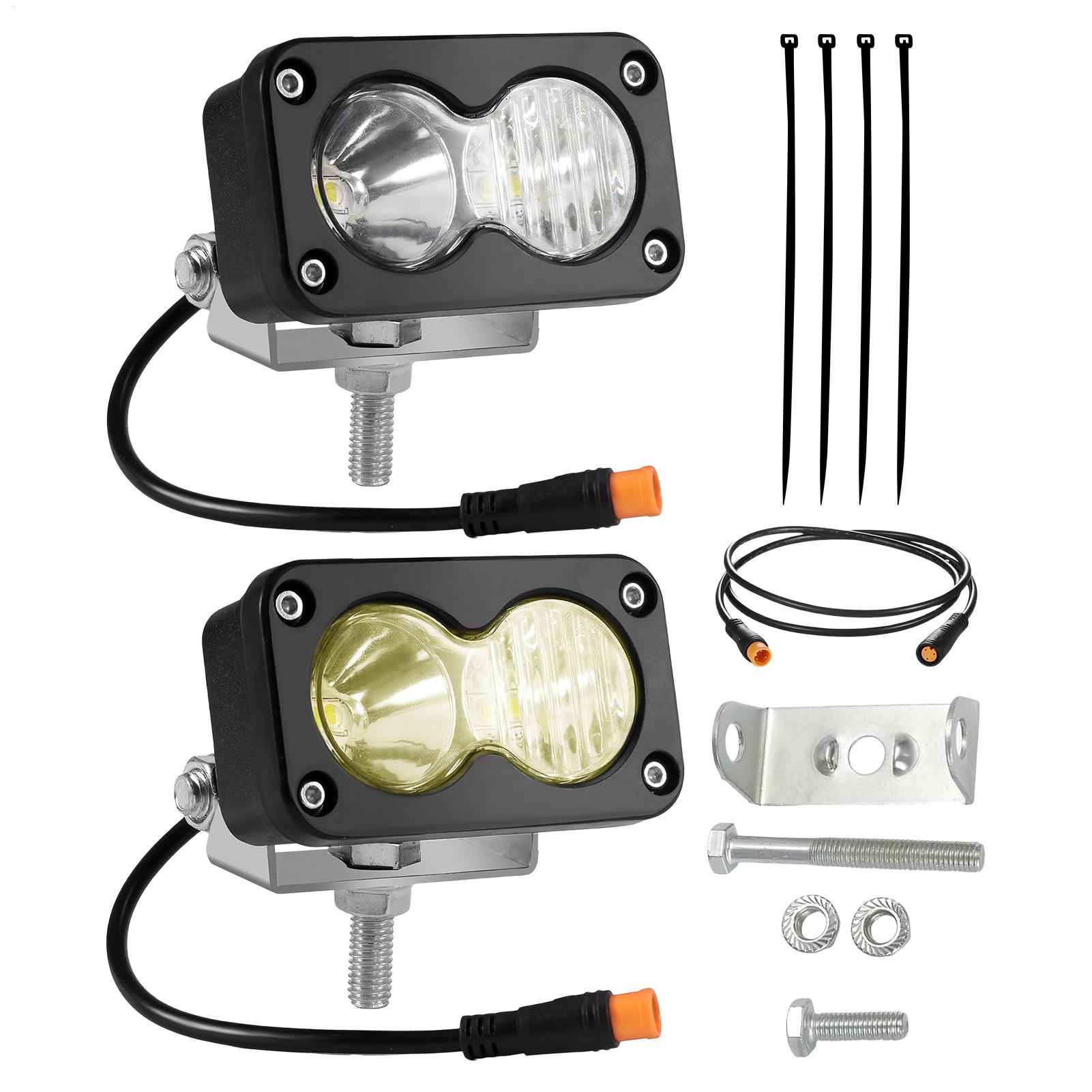 Outdoor Lighting Yellow - 3 Inch LED Pod Spotlight For