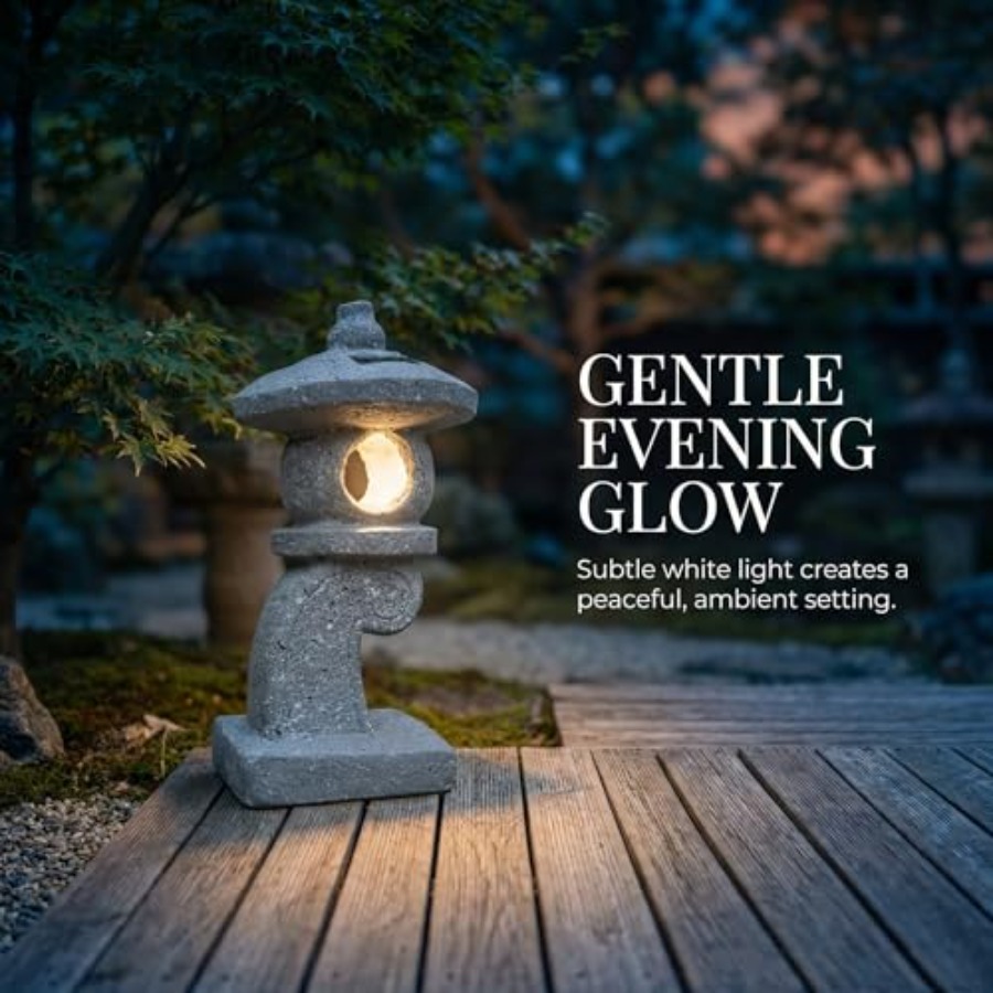 14'' High Asian Solar-Powered  - Outdoor Lighting Japan review and price