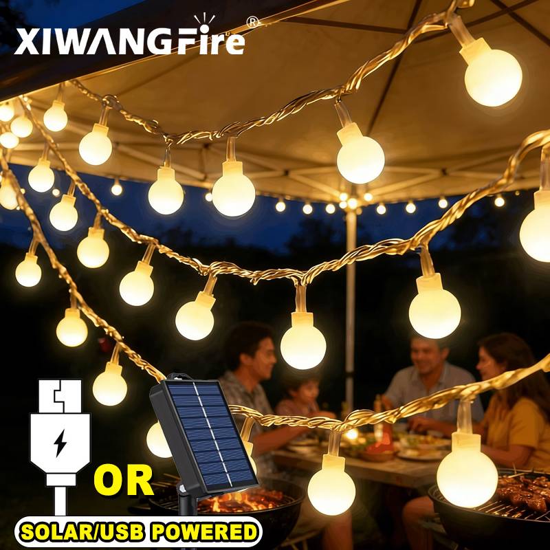 3-10M Solar/USB/Battery String - Outdoor Lighting Globes review and price