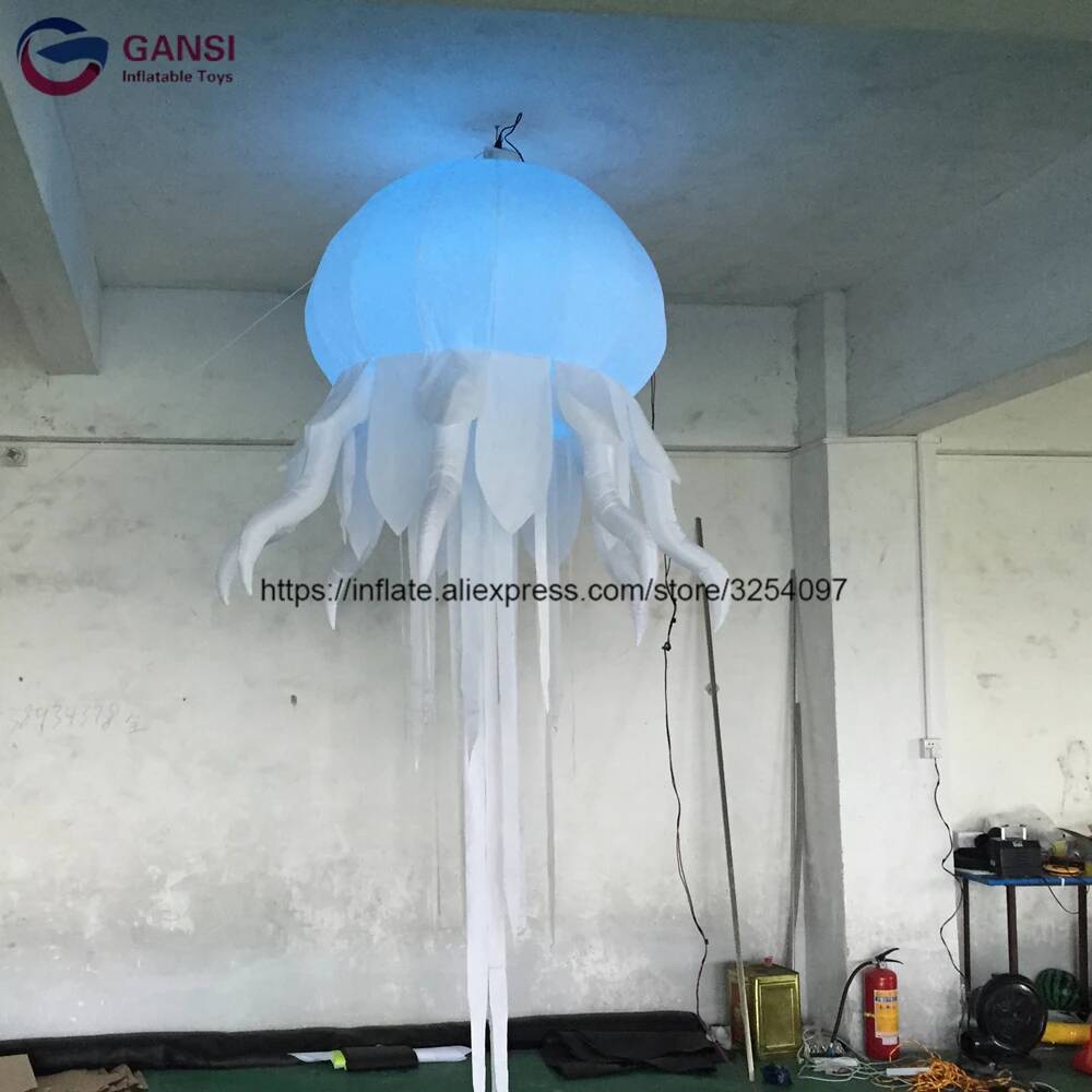 Multi-Colored Charming Inflata - Outdoor Lighting Jellyfish review and price