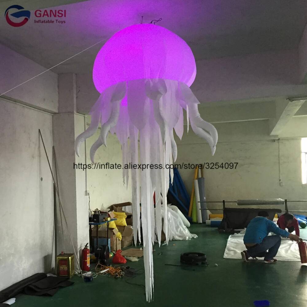 Multi-Colored Charming Inflata - Outdoor Lighting Jellyfish review and price