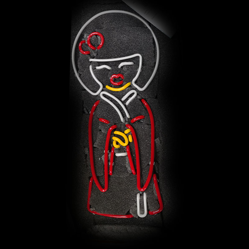 Neon Sign Japan Girl in kimono - Outdoor Lighting Japan review and price