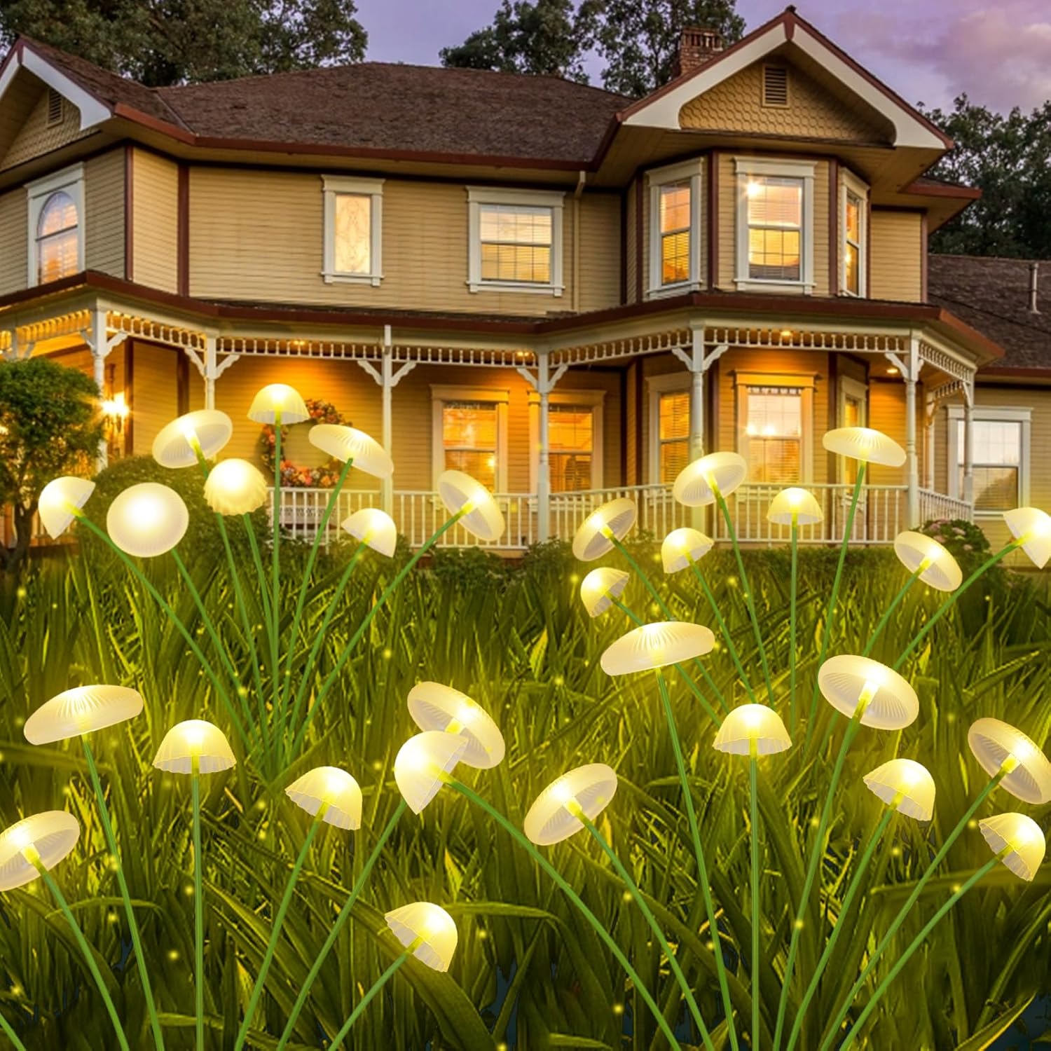LED Solar Jellyfish Mushroom L - Outdoor Lighting Jellyfish review and price