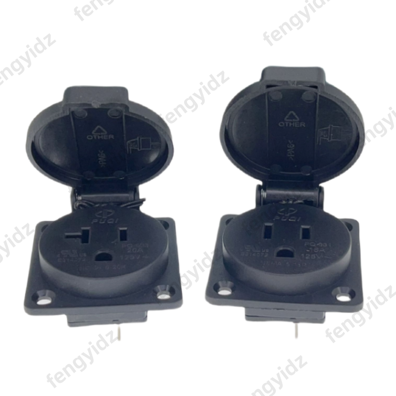 Black 125V 15A 20A IP44 CE Ame - Outdoor Lighting Japan review and price