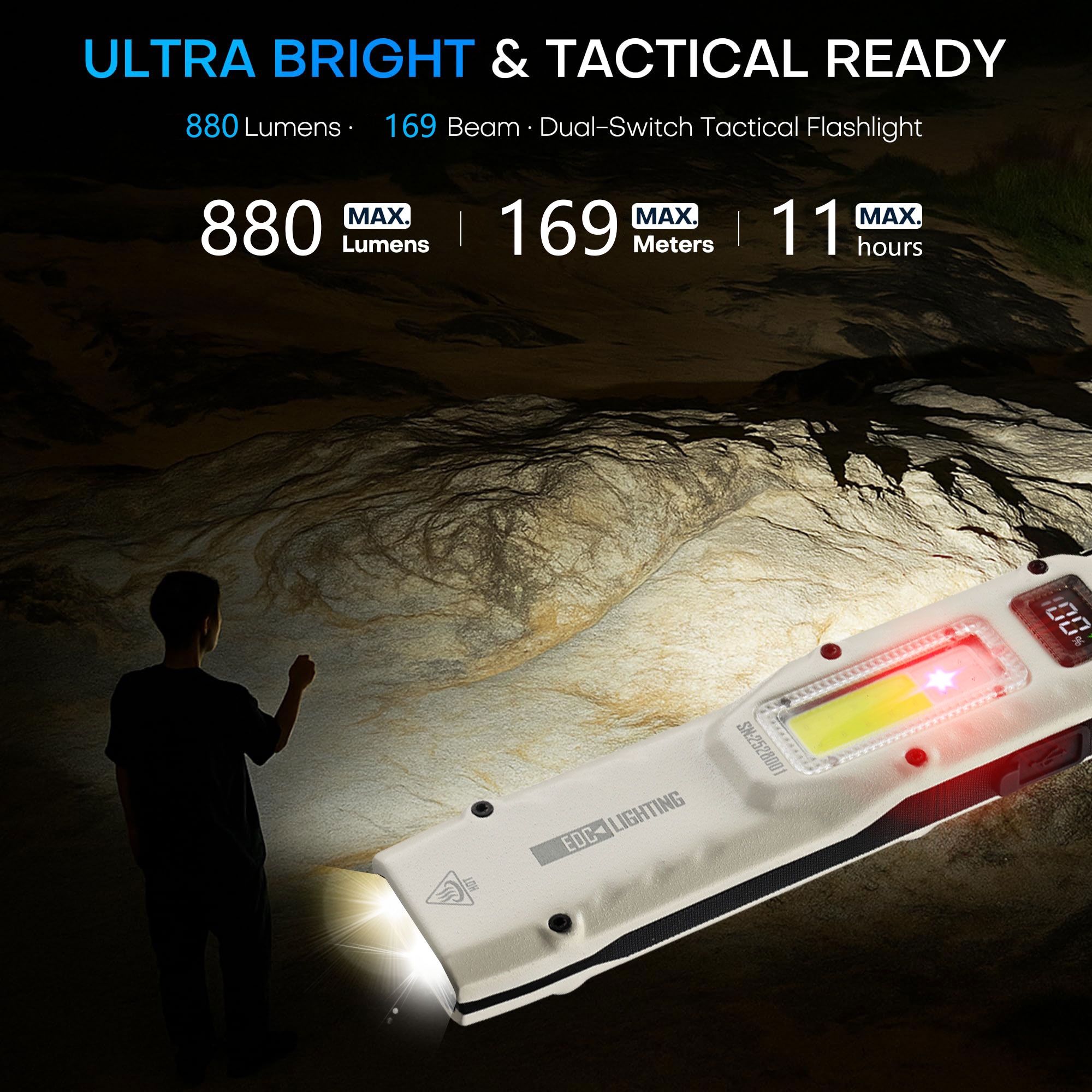 Portable 880LM YEMAO M28 Ultra - Outdoor Lighting Beacon review and price