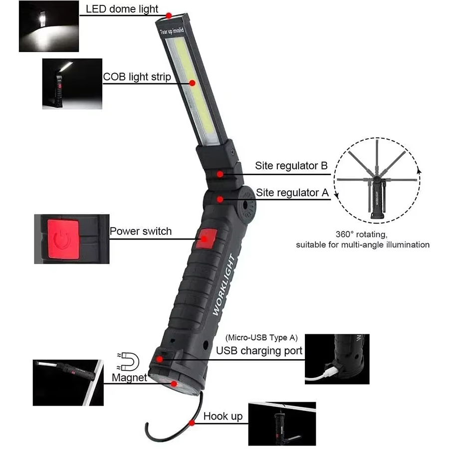 Portable LED Flashlight with M - Outdoor Lighting Globes review and price