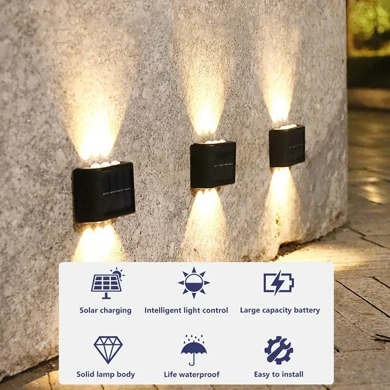 LED Solar Light Outdoor Waterp - Solar Wall Sconce review and price