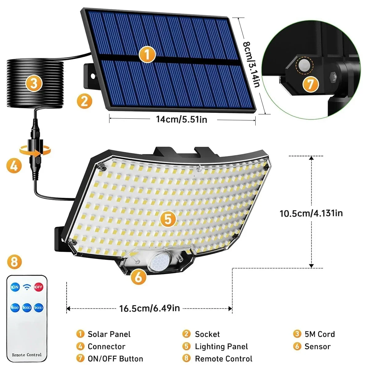234LED Solar Outdoor Lights Mo - Outdoor Lighting Patio review and price