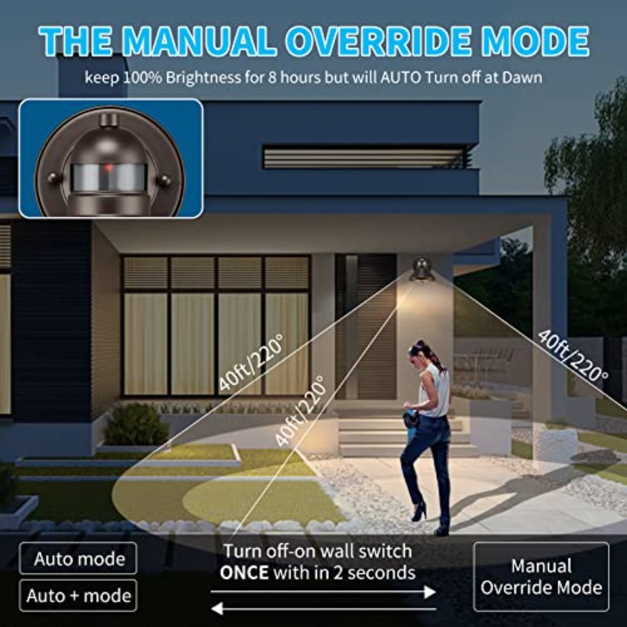 2 Pack Motion Sensor Outdoor L - Solar Wall Sconce review and price