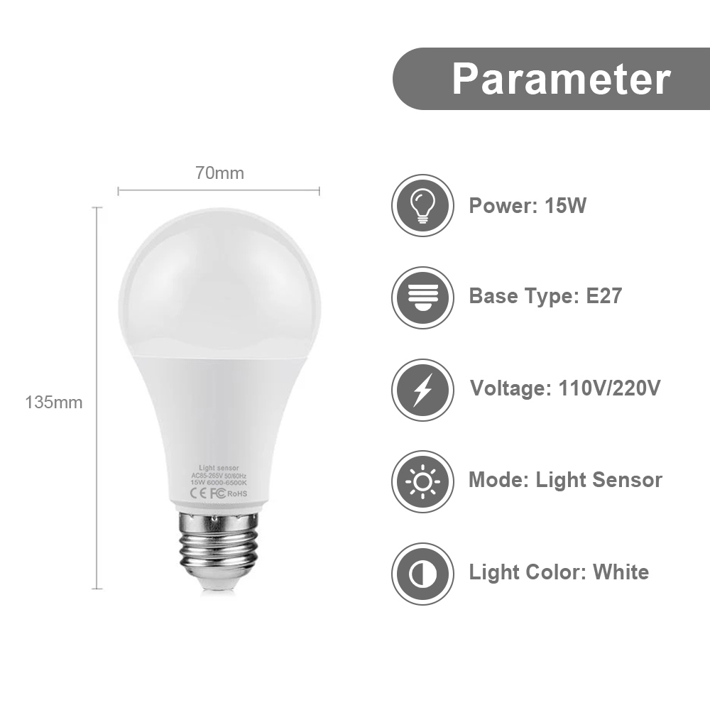 15W E27 LED Dusk to Dawn Night - Dusk To Dawn Bulb review and price