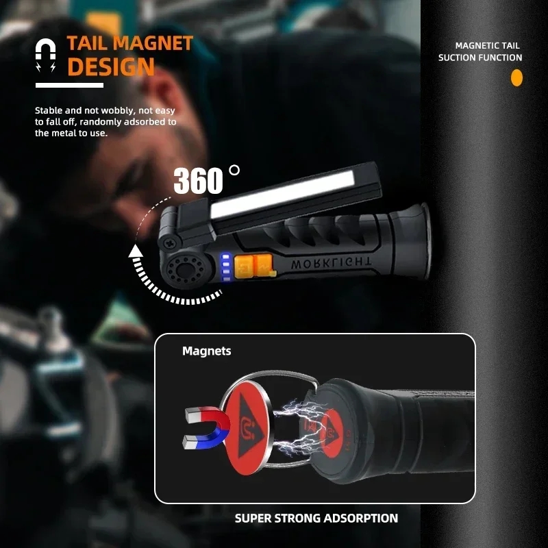 Portable COB LED Flashlight US - Outdoor Lighting Beacon review and price
