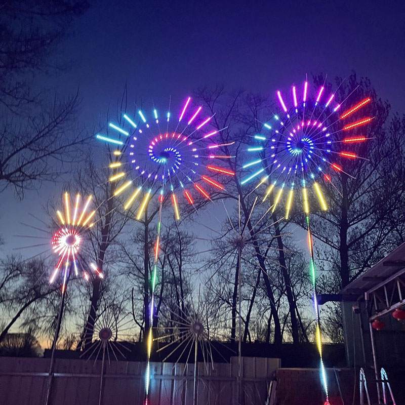 Sound Activated Firework Light - Outdoor Lighting Year Round review and price