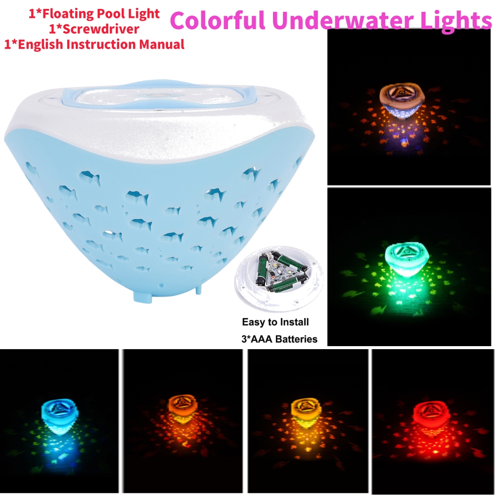 Colorful Underwater Lights Fis - Pond Light Submersible review and price