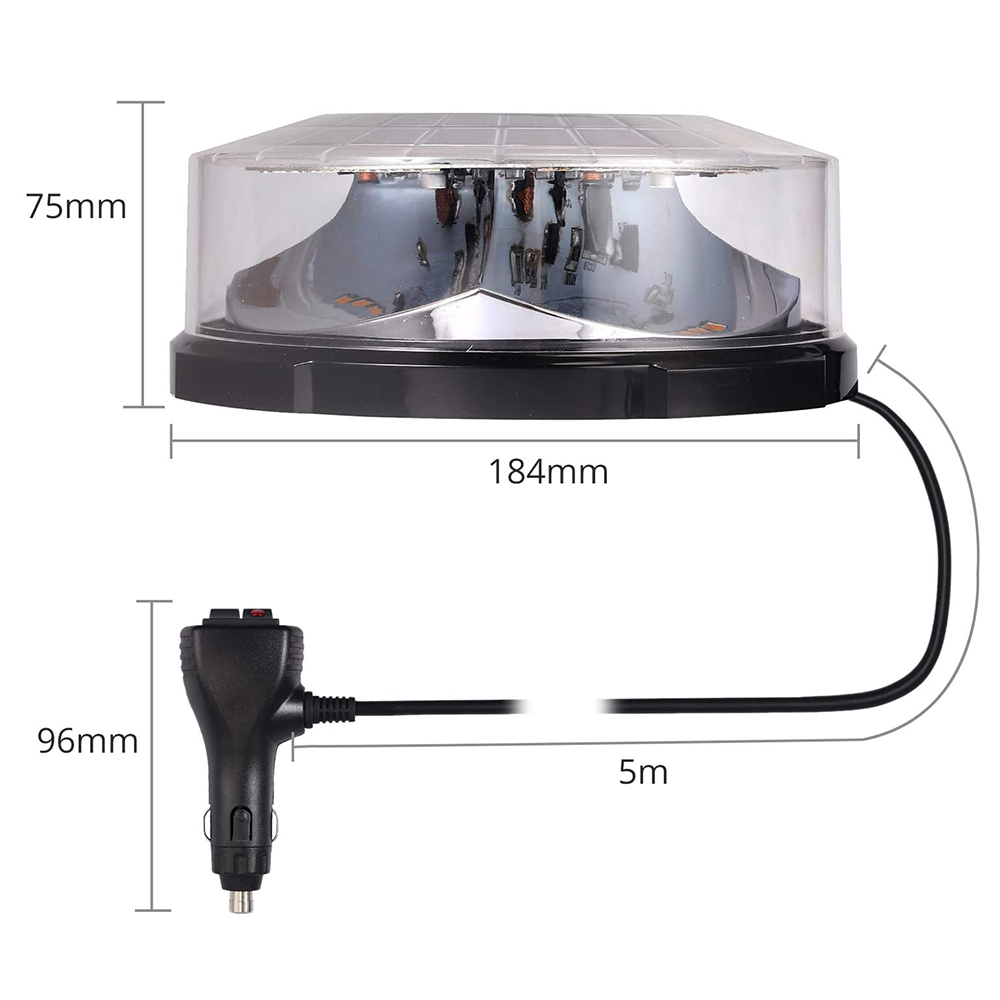Yellow 24 LED Car Roof Ceiling - Outdoor Lighting Yellow review and price