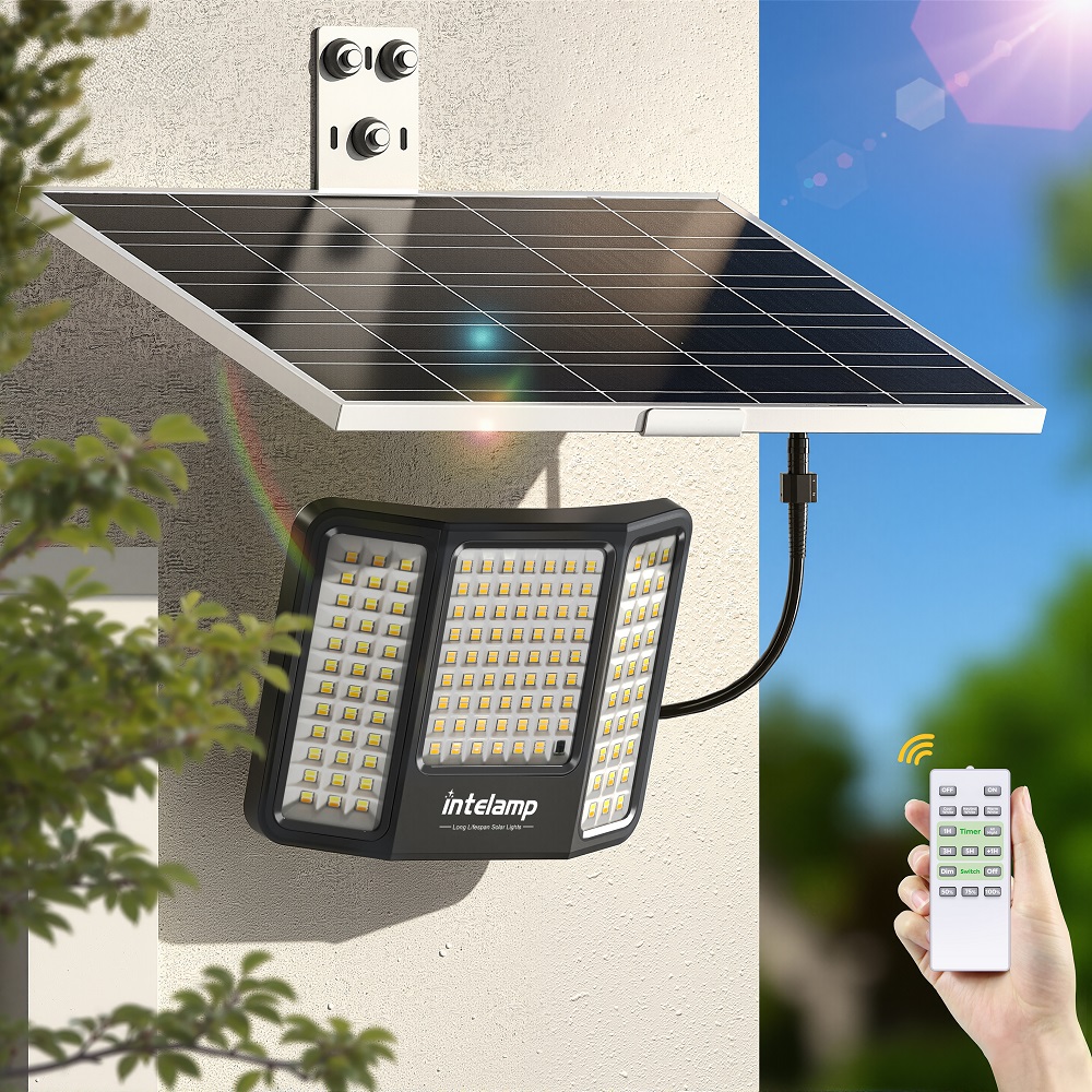 intelamp Solar Flood Lights 20 - Dusk To Dawn Bulb review and price