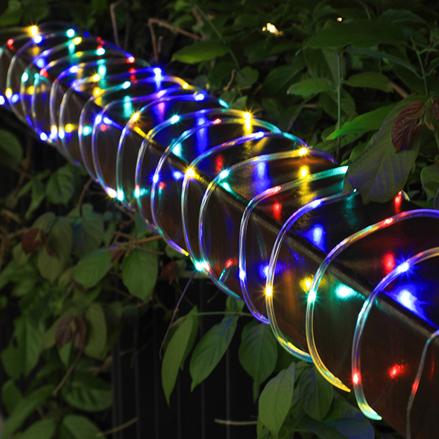 LED Outdoor Solar Rope Tube Fa - Outdoor Lighting Year Round review and price