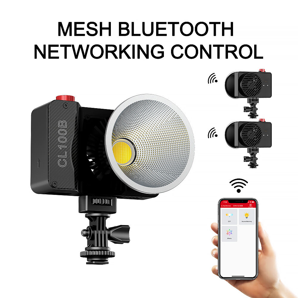 GVM CL100B Portable Bi-Color L - Outdoor Lighting In Photography review and price