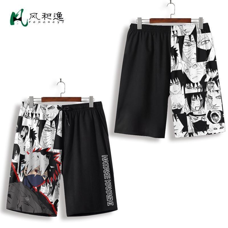 Naruto Anime Shorts Men's Casu - Outdoor Lighting Japan review and price