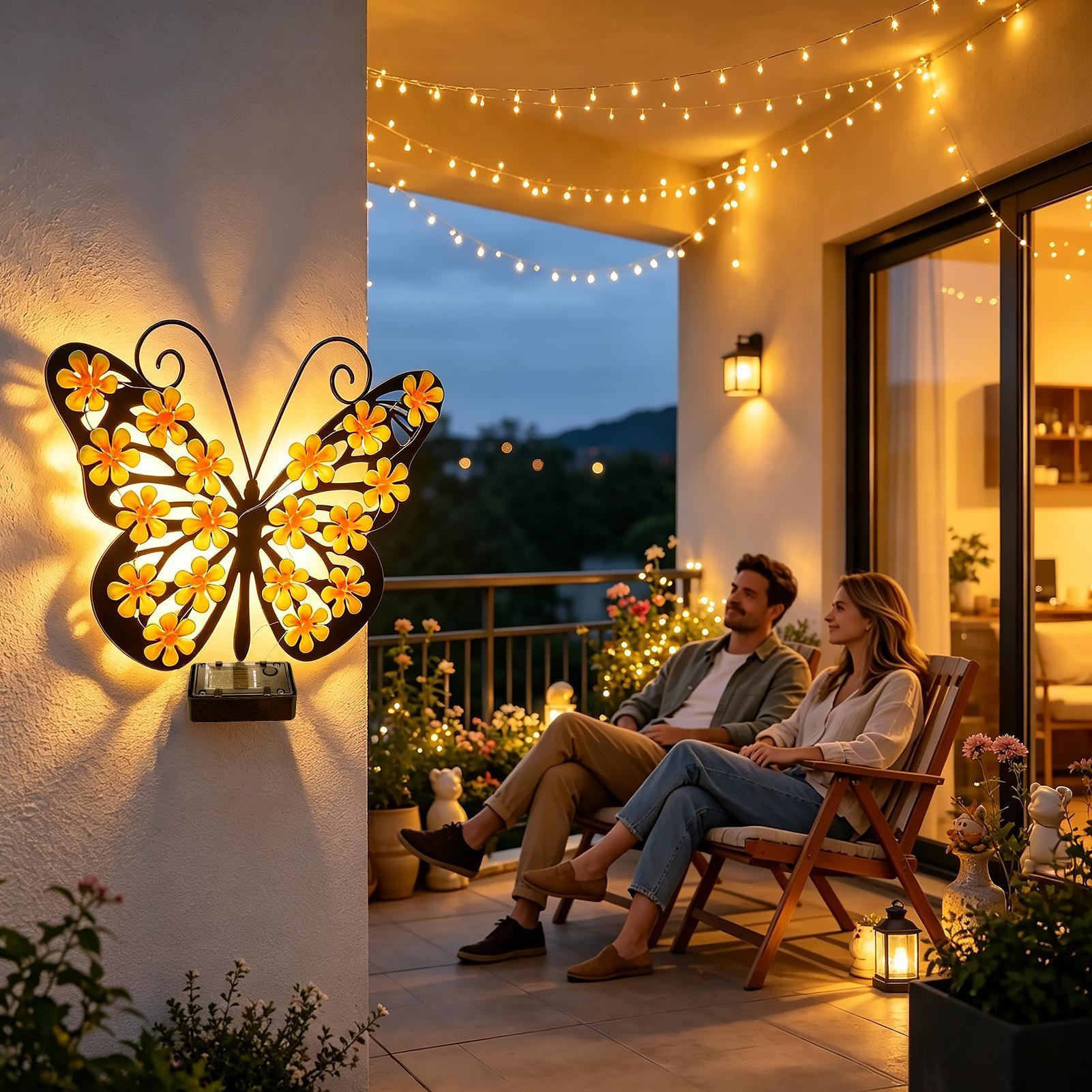 LED Solar Metal Wall Lights De - Solar Wall Sconce review and price