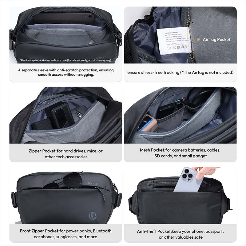 Ulanzi PB038 Travel Sling Bag  - Outdoor Lighting In Photography review and price