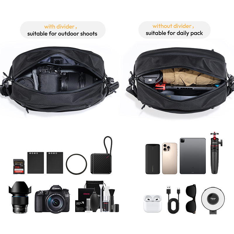 Ulanzi PB038 Travel Sling Bag  - Outdoor Lighting In Photography review and price