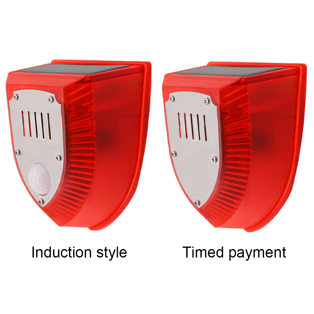 Outdoor Solar Alarm with Motio - Solar Wall Sconce review and price