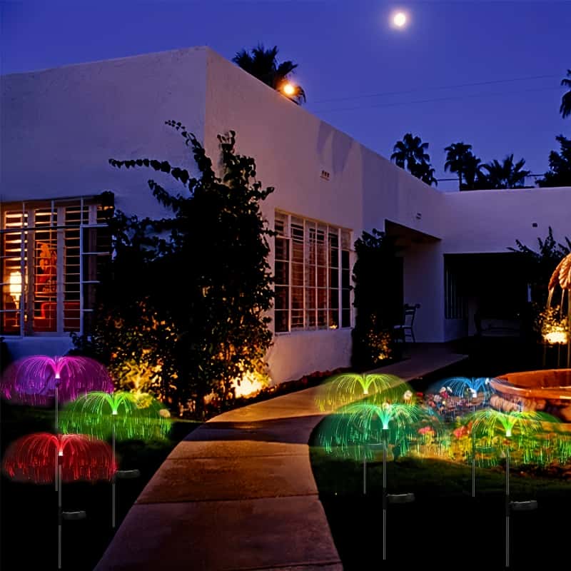 5 Pcs Solar Jellyfish LED Ligh - Outdoor Lighting Jellyfish review and price
