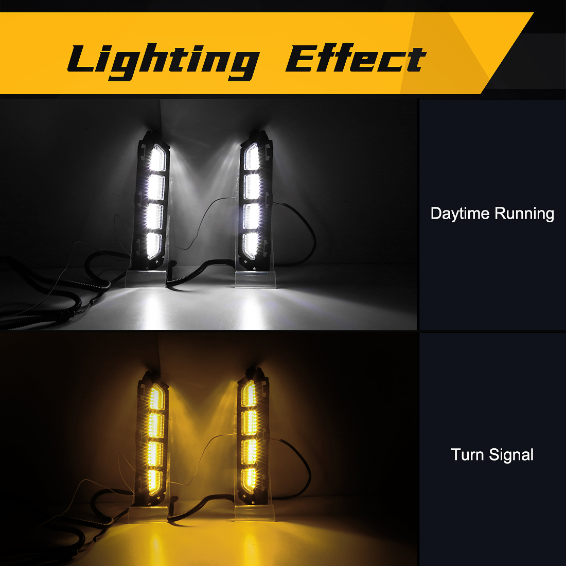 2Pcs LED Fog Lamp For Hyundai  - Outdoor Lighting Yellow review and price