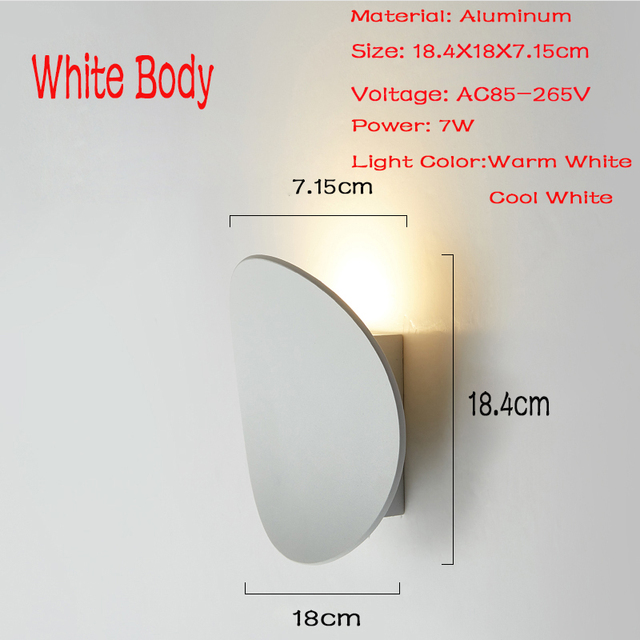 Modern LED Indoor Wall Lamp Al - Outdoor Lighting No Wiring review and price