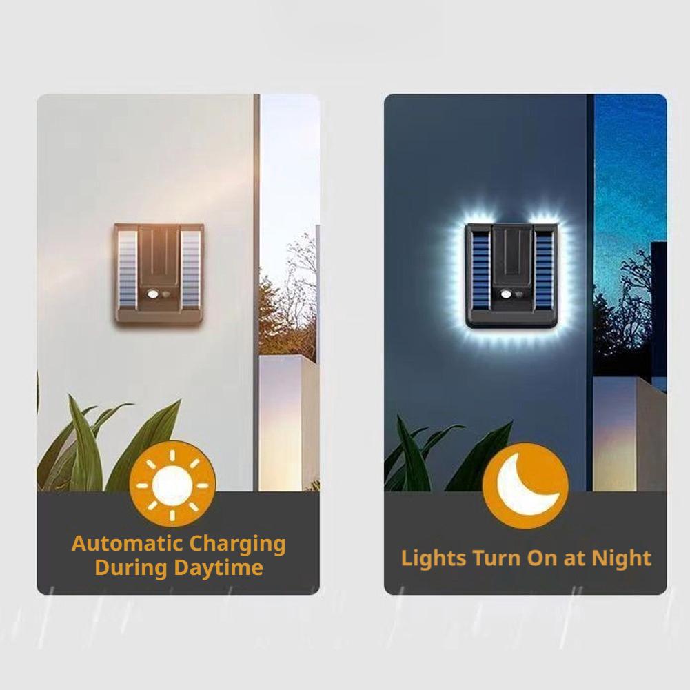 Foldable LED 120° Solar Light  - Solar Wall Sconce review and price