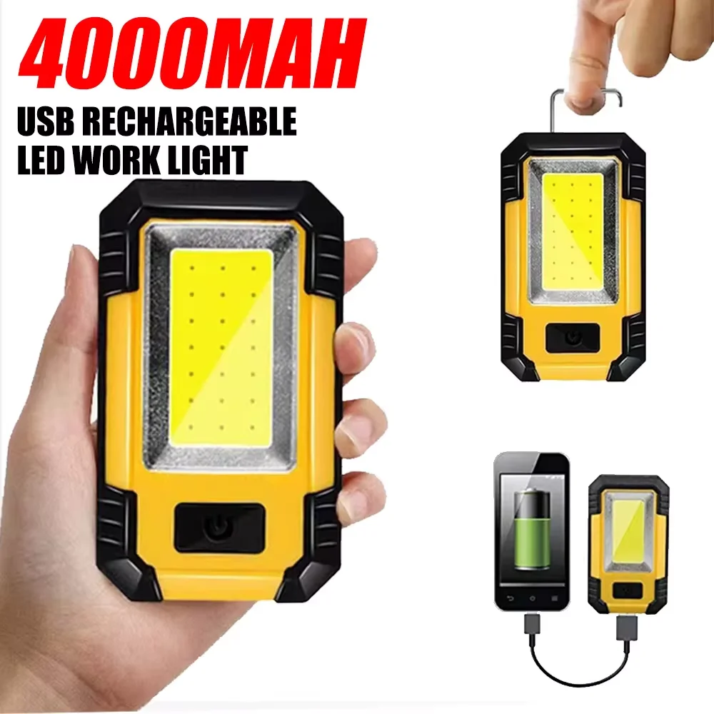 Rechargeable 4000MaH Work Ligh - Outdoor Lighting Globes review and price