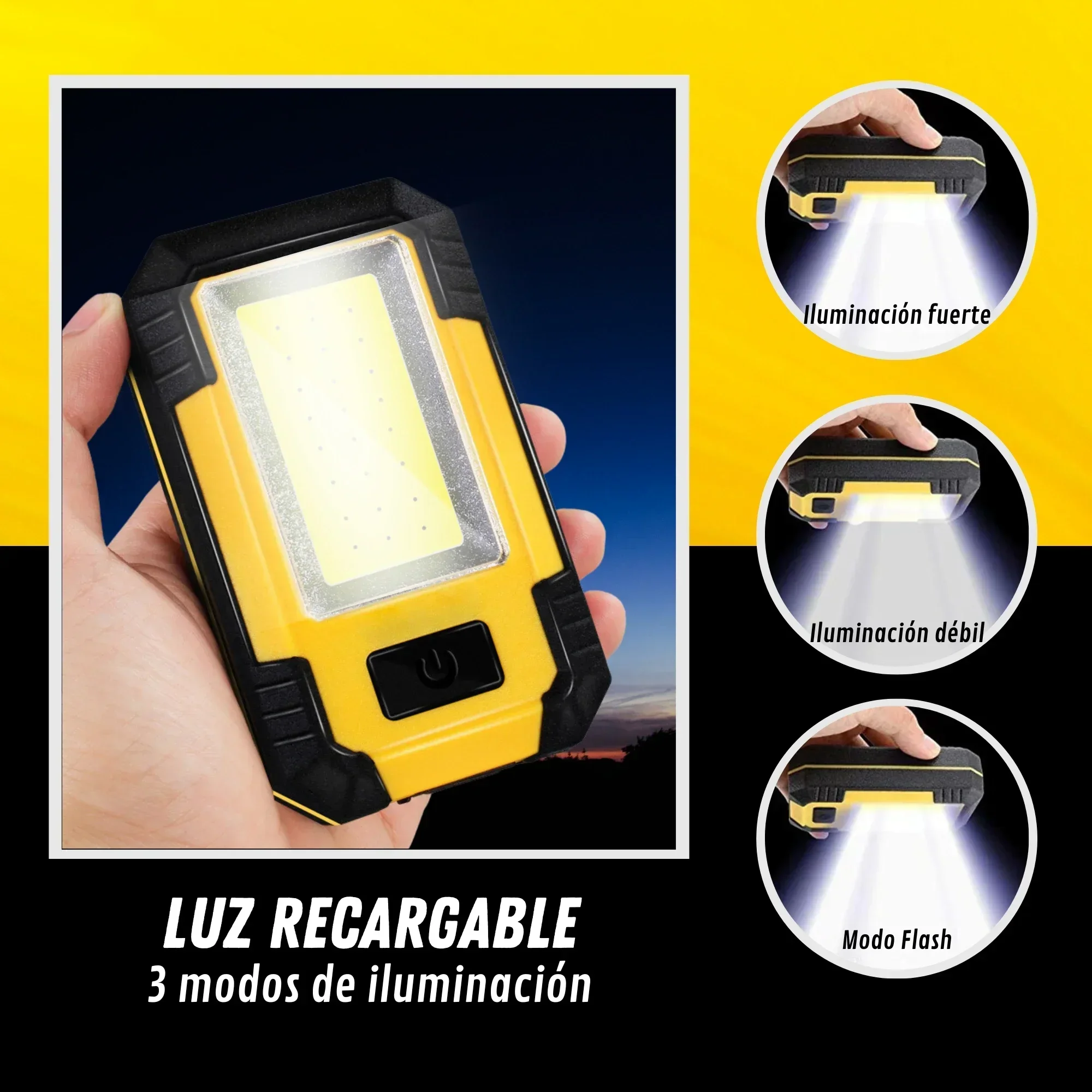 Rechargeable 4000MaH Work Ligh - Outdoor Lighting Globes review and price