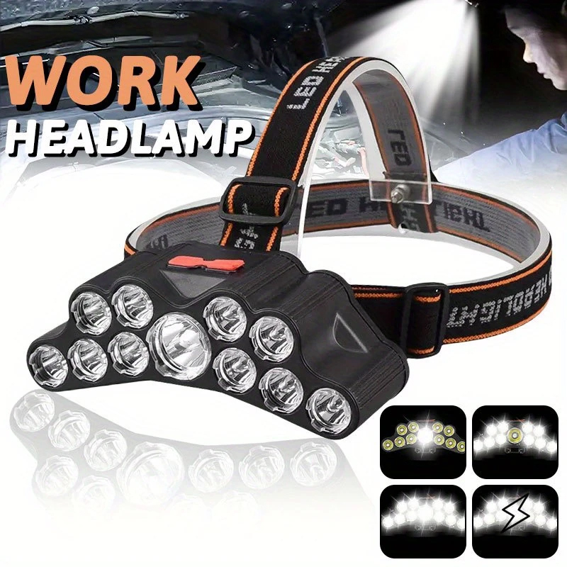 11 LED Headlamp Strong Light H - Outdoor Lighting Globes review and price