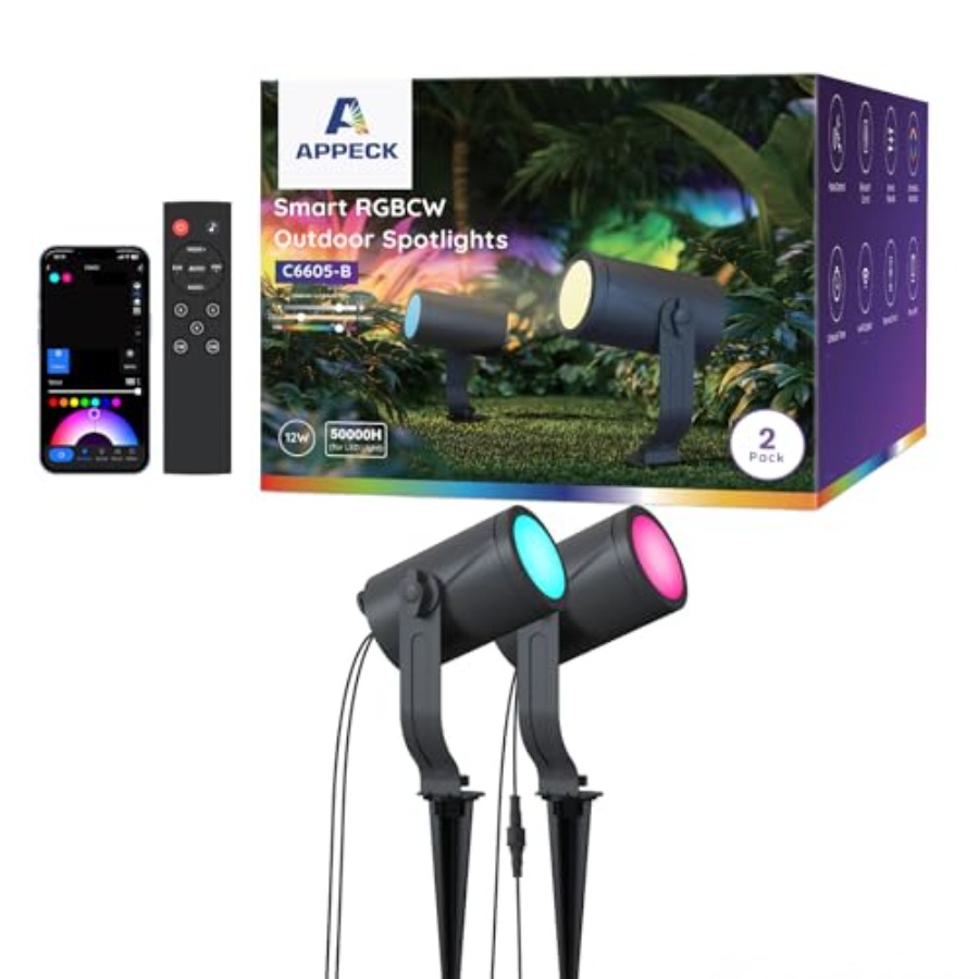 Outdoor Spot Light 00lm Smart  - Outdoor Lighting Kits Low Voltage review and price