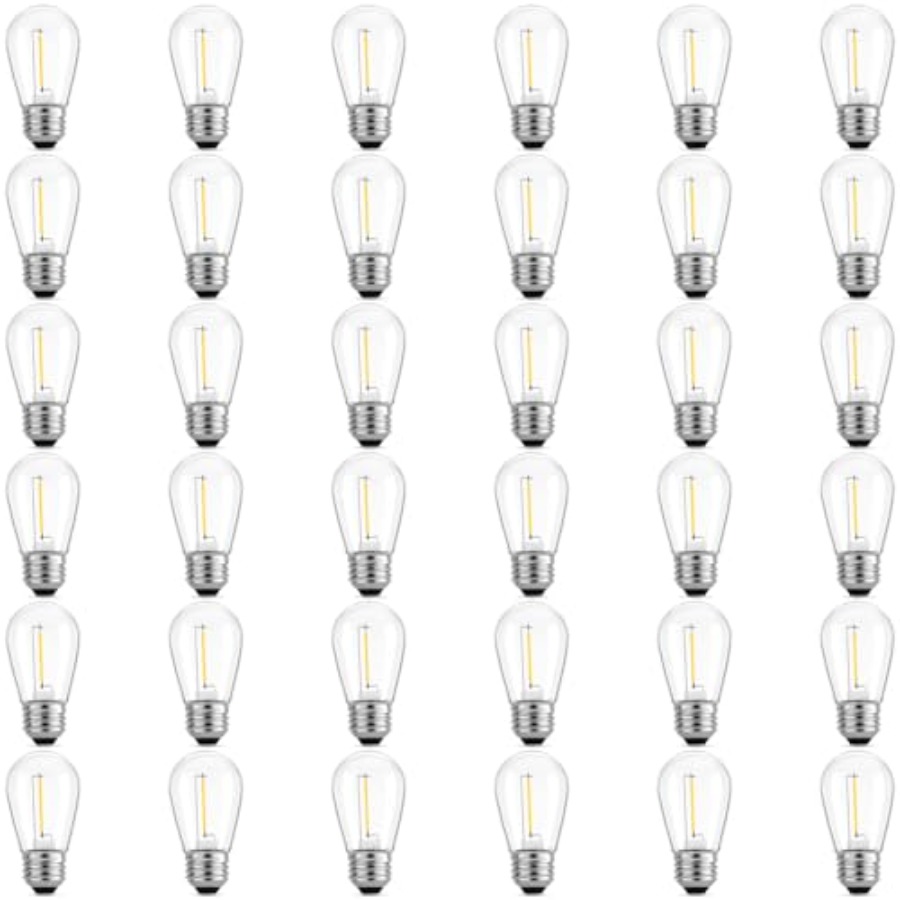 36 Pack S14 LED Bulbs for Outd - Outdoor Lighting Patio review and price