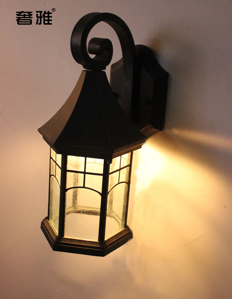 Lighting vintage outdoor wall  - Outdoor Lighting Mediterranean Style review and price