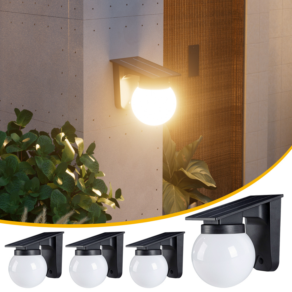 Solar Sphere Wall Lights Outdo - Solar Wall Sconce review and price