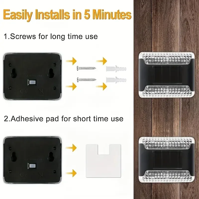4pc Solar Wall Light: Outdoor  - Outdoor Lighting Jellyfish review and price