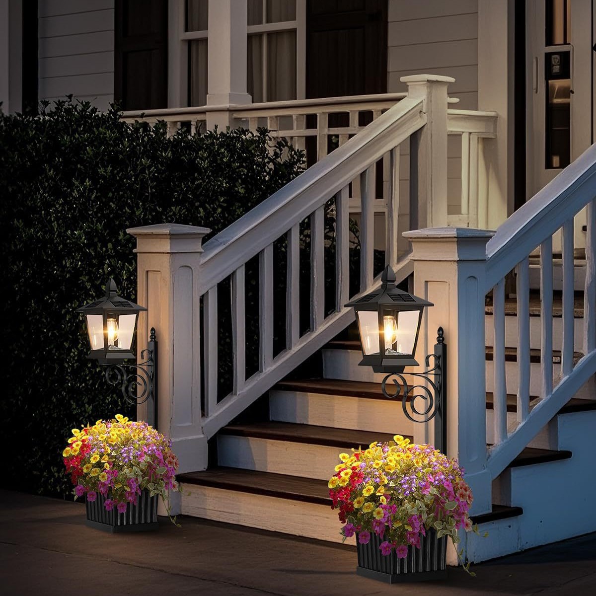 2 in 1 Solar Planter Lamp Wate - Outdoor Lighting Patio review and price