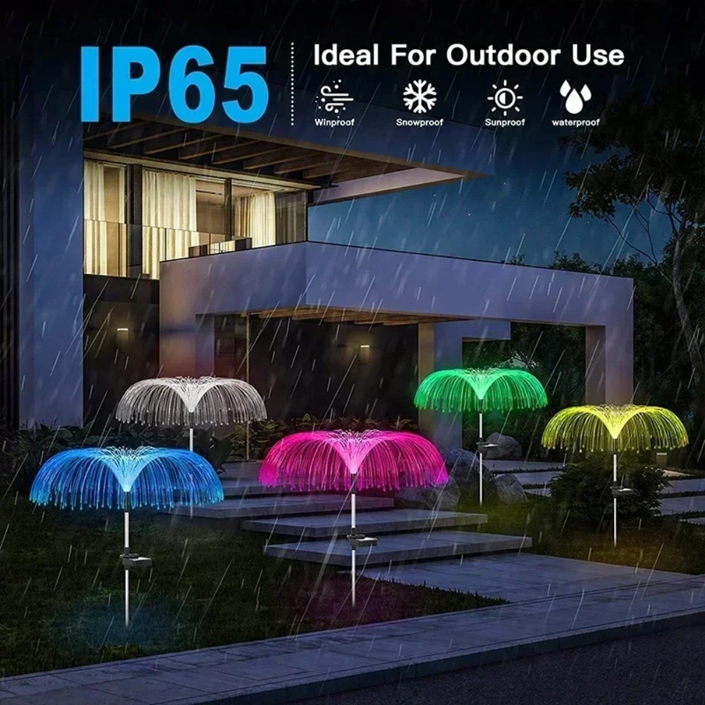 Color Changing Solar Jellyfish - Outdoor Lighting Jellyfish review and price