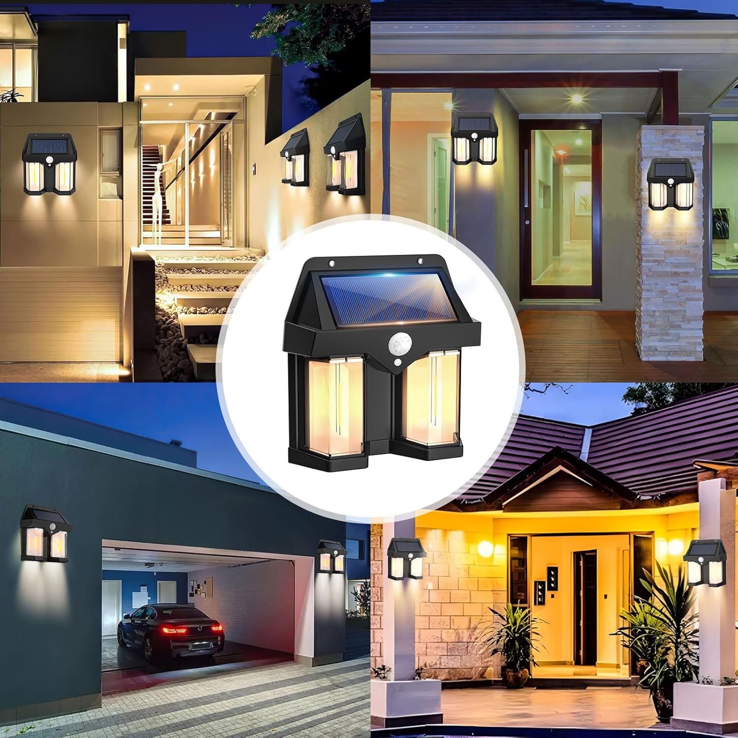 Solar Powered Wall Light Vinta - Solar Wall Sconce review and price