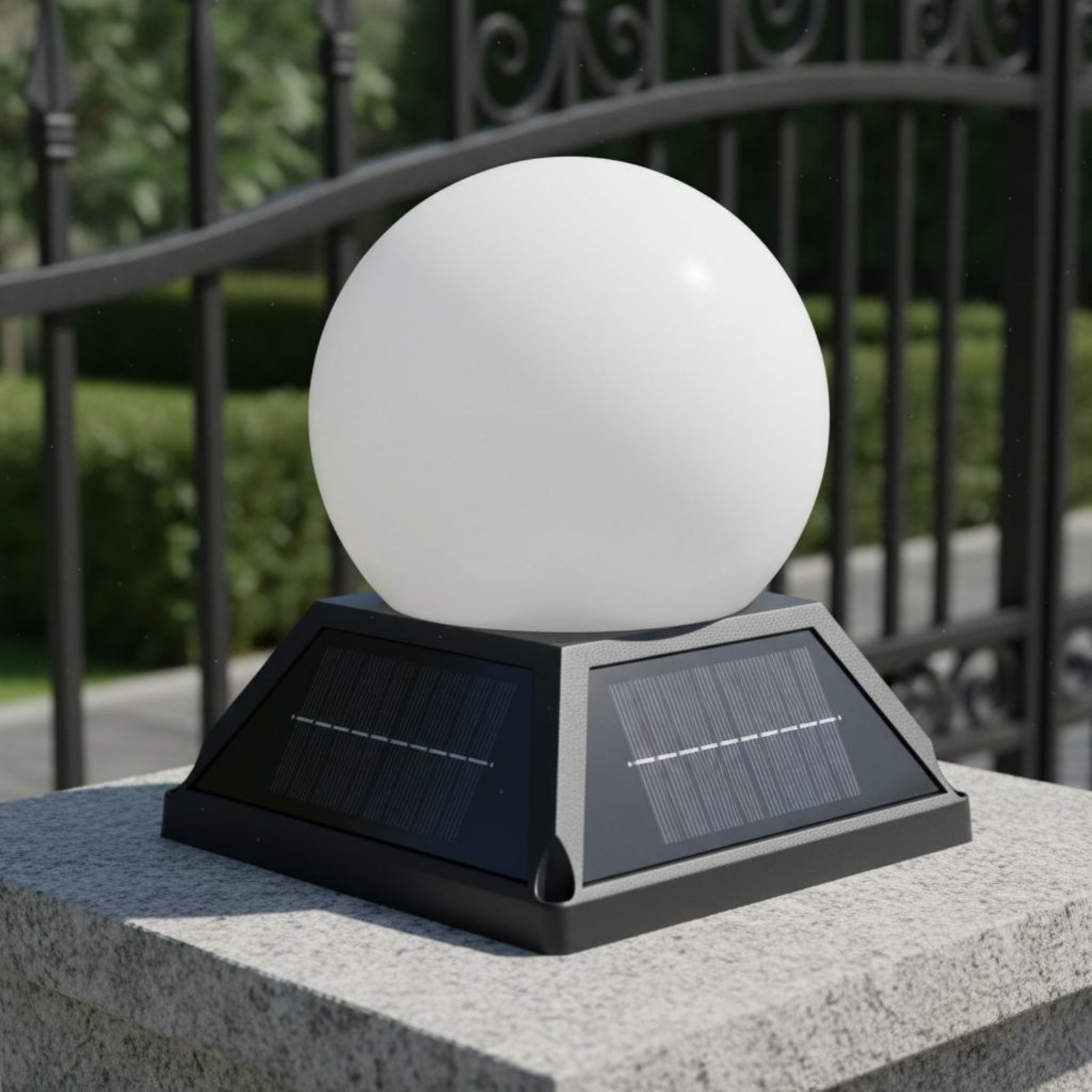 Solar Post Cap Light Wireless  - Outdoor Lighting Globes review and price