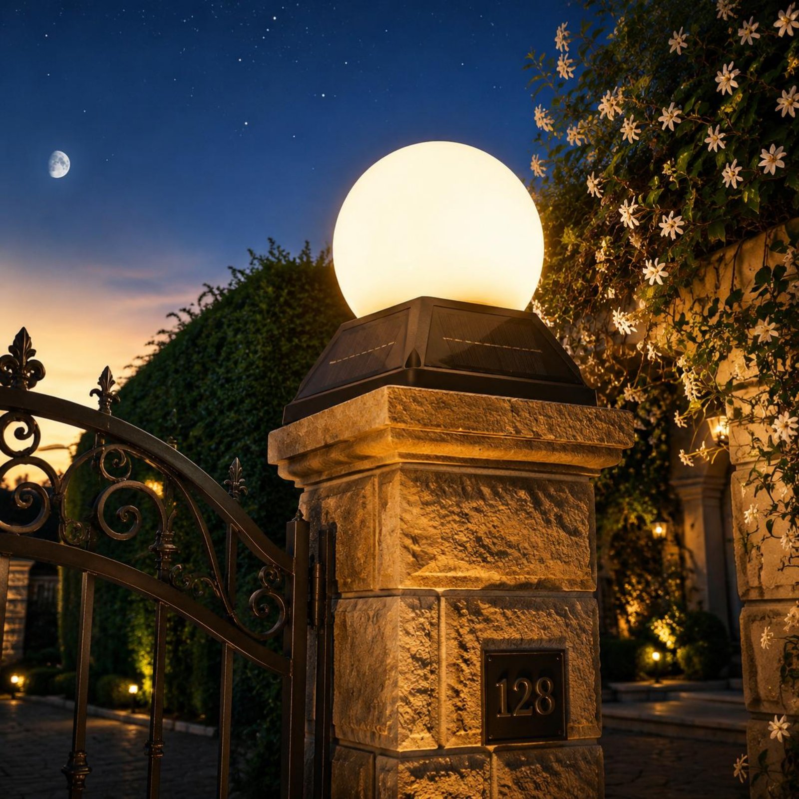 Solar Post Cap Light Wireless  - Outdoor Lighting Globes review and price